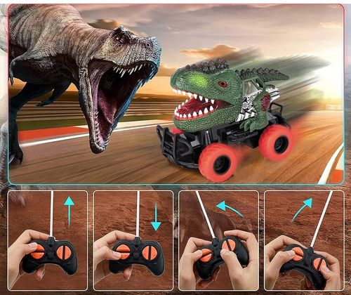 AUTO ZDALNIE STEROWANE SAMOCHÓD DINOZAUR RC LED na Arena.pl