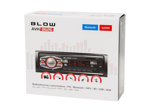 Radio samochodowe BLOW AVH-8626  Bluetooth na Arena.pl