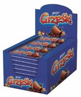 Grześki Wafel z kremem kakaowym w czekoladzie 36 g x 36 sztuk