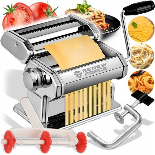 MASZYNKA DO MAKARONU I CIASTA RĘCZNA KRAJARKA KRAJALNICA STAL NIERDZEWNA XL na Arena.pl