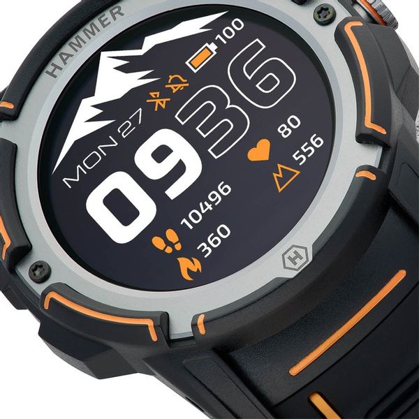 HAMMER Watch Plus AMOLED, GPS, Smartwatch Sportowy zdjęcie 10