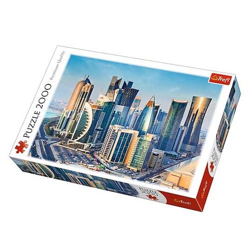 Trefl - Puzzle Doha, Katar 2000 elementów 27084 na Arena.pl