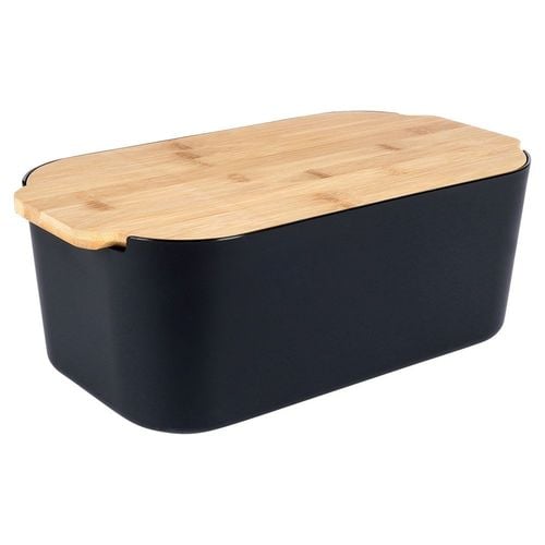 chlebak z deską bambusową czarny 259301 na Arena.pl