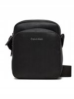 Calvin Klein torebka listonoszka skóra ekologiczna czarny