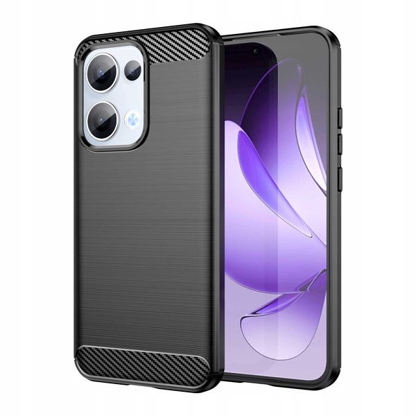Spacecase Carbon Oppo Reno13 5G Black zdjęcie 2