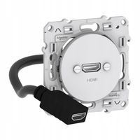 Odace gniazdo HDMI białe