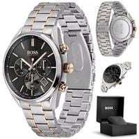 ORYGINALNY ZEGAREK MĘSKI HUGO BOSS 1513473 GRAND PRIX + PUDEŁKO NA PREZENT