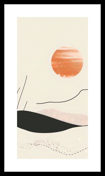 Plakat 50x100cm Miękkie Wzgórze zdjęcie 3
