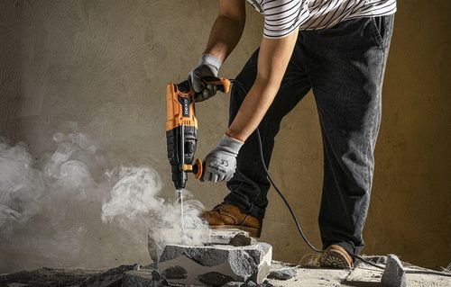 WIERTARKA UDAROWA MŁOTOWIERTARKA WIERTARKA Z UDAREM SDS+ PLUS MOCNA DEKO na Arena.pl