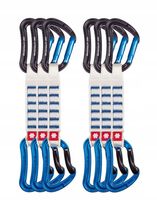 Zestaw ekspresów Ocun Raven QD Zoom PA 12 cm 6-pack niebieski (blue)