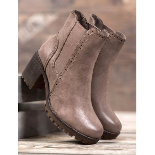 Wsuwane Botki Na Platformie r.36 na Arena.pl