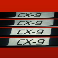 Listwa progowa MAZDA CX-9 MK1 Stal nierdzewna 304 połysk 4szt