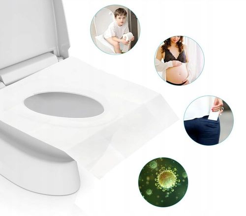 JEDNORAZOWE NAKŁADKI NA DESKĘ SEDESOWĄ SEDES TOALETOWE WC PODKŁADKI 60 na Arena.pl