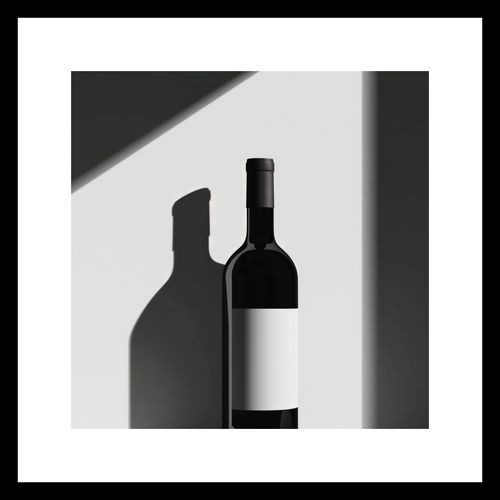 Plakat 20x20cm Butla Wina na Arena.pl