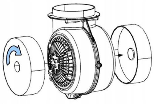 Filtr węglowy do okapu AKPO WK-7 MICRA - Fi 13cm 130mm kpl 2 sztuki na Arena.pl