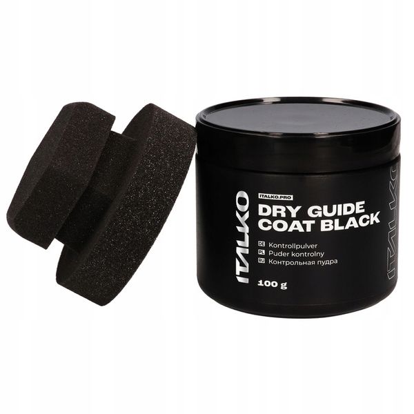 PUDER KONTROLNY CZARNY 100G + APLIKATOR ITALKO zdjęcie 3