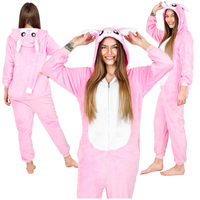 Kostium kombinezon przebranie onesie kigurumi ciepła piżama damska dres M