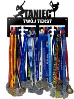 Wieszak na medale TANIEC twoje imię dowolny tekst 136.3