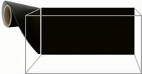 FOLIA CZARNA samoprzylepna TŁO do AKWARIUM 112 litrów 80x40 NA WYMIAR