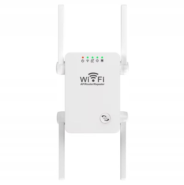 WZMACNIACZ SYGNAŁU WI-FI REPEATER ACCESS POINT AP RJ45 300Mb/s 2,4GHz AK341 zdjęcie 4