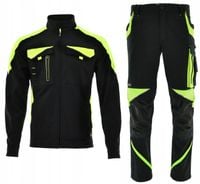 Ubranie spodnie robocze ELASTYCZNE + bluza STRETCH spandex NEOFLEX KOMPLET