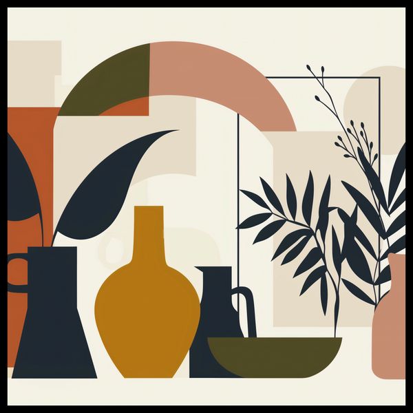 Plakat 80x80cm Forma Stylu zdjęcie 2