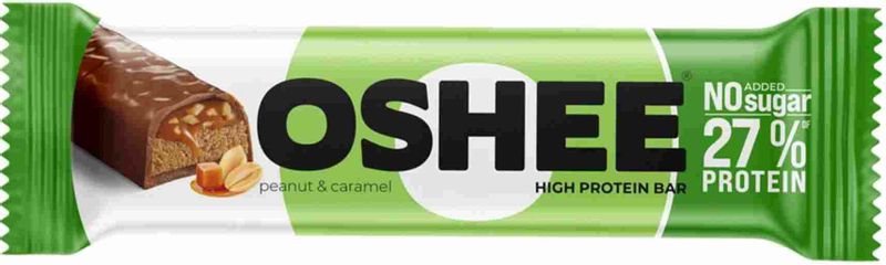 OSHEE Baton Proteinowy Orzech Karmel 49g zdjęcie 1