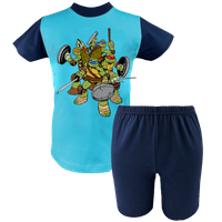Krótka Piżama dziecięca Żółwie Ninja - Turtles