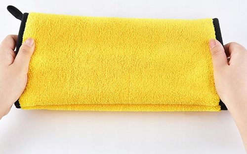 MIKROFIBRA PUSZYSTY RĘCZNIK DO OSUSZANIA AUTA 800g na Arena.pl