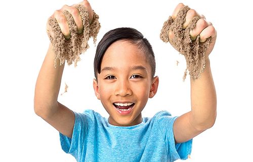 PIASEK KINETYCZNY MAGICZNY 1KG PIASKOLINA KOLORY na Arena.pl