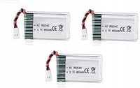 3 sztuki Akumulator 3.7v, 850 mAh Drones Syma X5SC