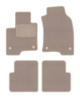 Dywaniki welurowe LUX beżowe do Fiat Panda III 2012- hatchback