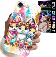 ETUI DO IPHONE SE / SE2 - KRÓLICZKI, ŚWIĄTECZNE, KRÓLIK, WIELKANOC