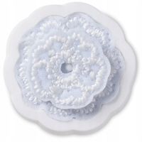 Crocs Przypinka Charms Ozdoba Pin Do Butów Jibbitz Elegant White Floral 3