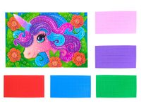 DLA DZIECI KREATYWNA MOZAIKA PIANKOWA WYKLEJANKA