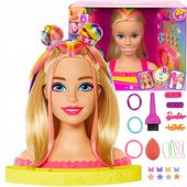 ZESTAW LALKA BARBIE GŁOWA DO CZESANIA STYLIZACJI WŁOSÓW FRYZUR 20