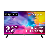 Telewizor Kruger&Matz 32" HD Google TV 5.0,  DVB-T2/S2/T/C   H.265 HEVC