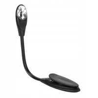 Lampa do czytania LED Clip Lampa stołowa czarny
