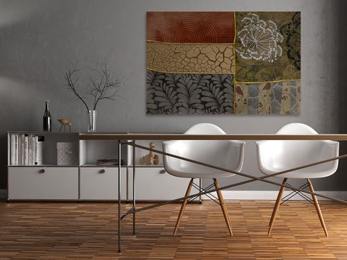 32601 Obraz na płótnie PATCHWORK JESIEŃ WZORY na Arena.pl