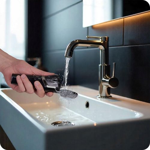 Maszynka do golenia golarka do brody zarostu 3 ostrza czarna Berdsen na Arena.pl