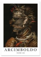 Plakat archimboldo portret ryby 50x70 cm