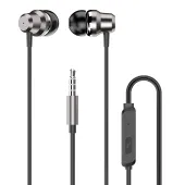 słuchawki dokanałowe dudao x10pro przewodowe 3,5mm mini jack - czarne
