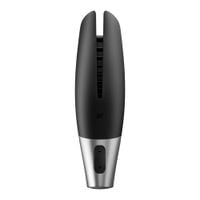 masturbator wibracyjny satisfyer power silikonowy czarny srebrny usb