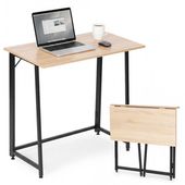 SKŁADANE BIURKO KOMPUTEROWE LOFTOWE 80x45 MDF MODERNHOME