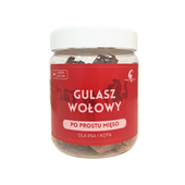Liofilizowany gulasz wołowy 70g dla psa i kota | biotyna | żelazo