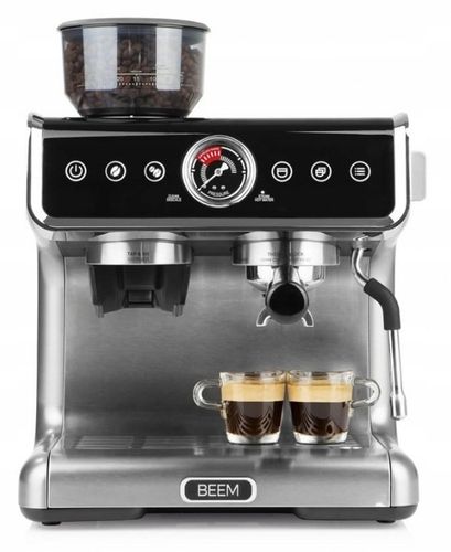 CIŚNIENIOWY EKSPRES DO KAWY Z MŁYNKIEM I SPIENIACZEM BEEM Grind Profession na Arena.pl