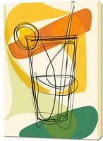 Obraz 70x100cm Koktajl Artystyczny