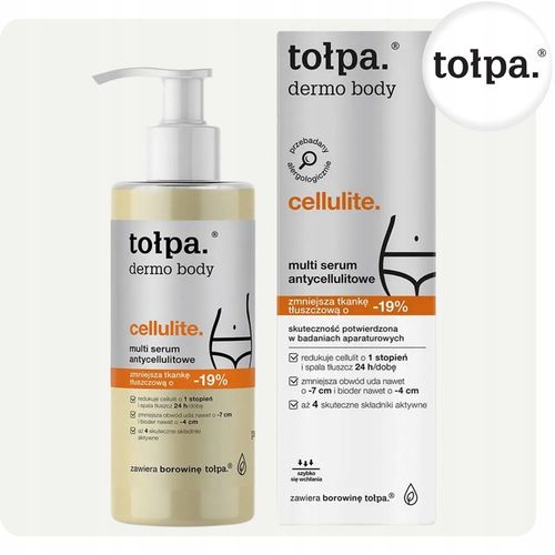 Multi Serum Ujędrniające Antycellulitowe Spalacz Tłuszczu 250ml Praktyczne na Arena.pl