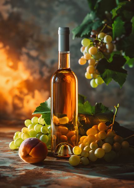Plakat 64x90cm Bursztynowe Wino zdjęcie 1