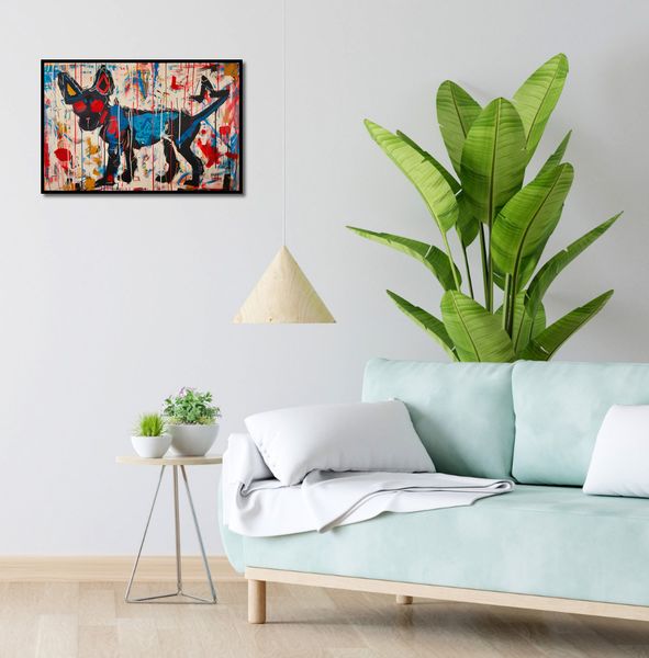 Plakat 60x40cm Miejski Pies zdjęcie 4